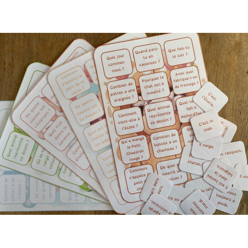 Puzzles Questions-réponses (lot de 5)