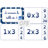 078 - la table de multiplication par 3