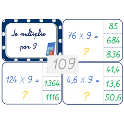 109 - Je multiplie par 9