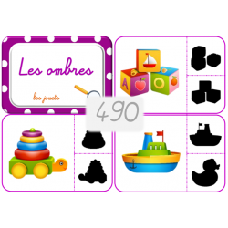 490 - Les ombres (les jouets)