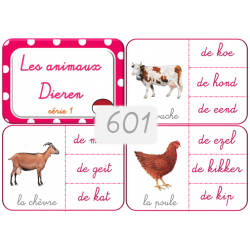 601 - les animaux série 1 -...