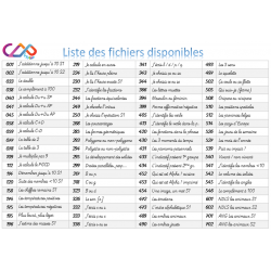 80 premiers fichiers CAP