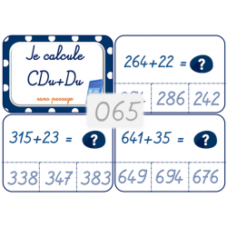 065 - je calcule CDu+Du...