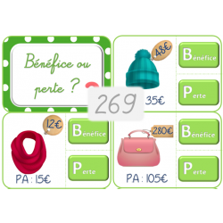 269 - Bénéfice ou perte ?