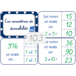 103 - les caractères de...