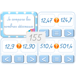 155 - je compare les...
