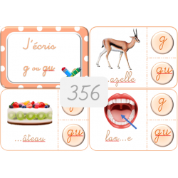 356 - j'écris g ou gu