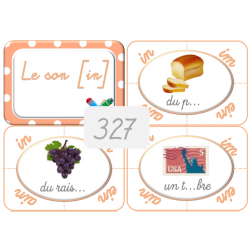 327 - j'écris le son in