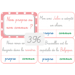 396 - nom propre / nom commun