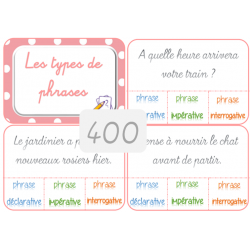 400 - les types de phrases