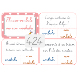424 - Phrase verbale ou non...