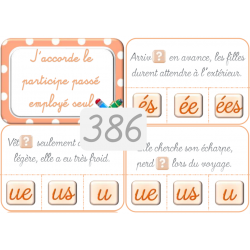 386 - L'accord du participe...