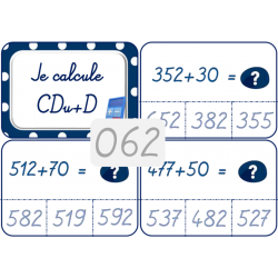 062 - Je calcule CDu+D