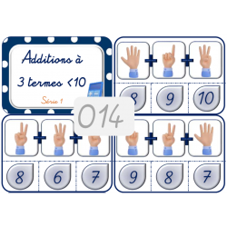 014 - Additions à 3 termes...