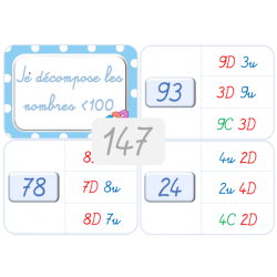 147 - Je décompose les...