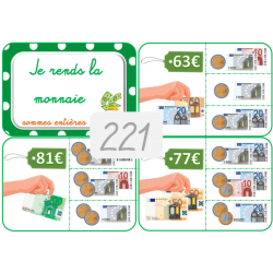 221 - Je rends la monnaie -...