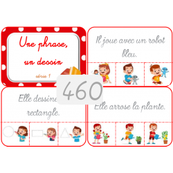 460 - Une phrase, un dessin...