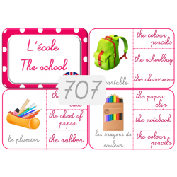 707 - L'école ANGLAIS