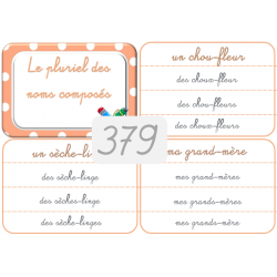 379 - le pluriel des noms...
