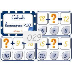 029 - Calculs lacunaires...