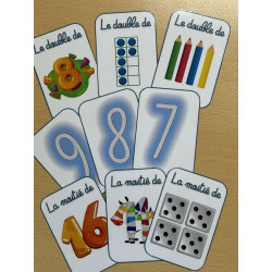 Mémory des doubles et moitiés