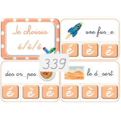 339 - je choisis é, è ou ê