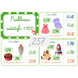 257 - problèmes additifs...