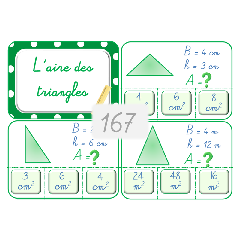 167 - L'aire des triangles