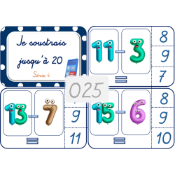 025 - Je soustrais jusqu'à...