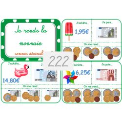 222 - Je rends la monnaie -...