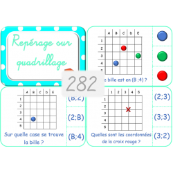 282 - Repérage sur quadrillage