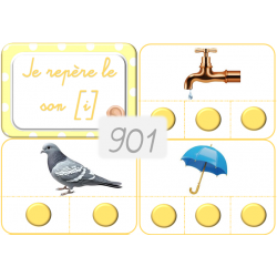 901 - Je repère le son [i]