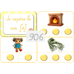 906 - Je repère le son [é]