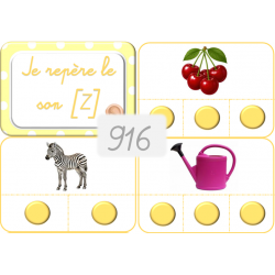 916 - Je repère le son [Z]