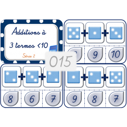 015 - Additions à 3 termes...