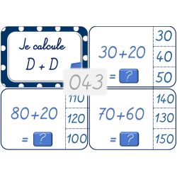043 - Je calcule D+D
