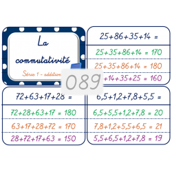 089 - La commutativité -...