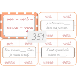 351 - ver-vert-verre-vers