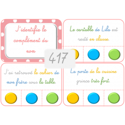 417 - J'identifie le...