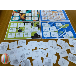 Puzzles de fractions