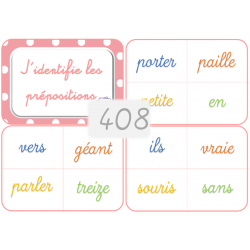 408 - J'identifie les...