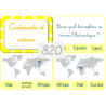 820 - Continents et océans