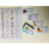 Domino lecture lettres - animaux