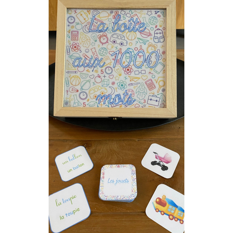 la boite aux 1000 mots - jouets